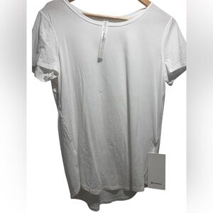 lululemon athletica White Short Sleeve Crew Tee